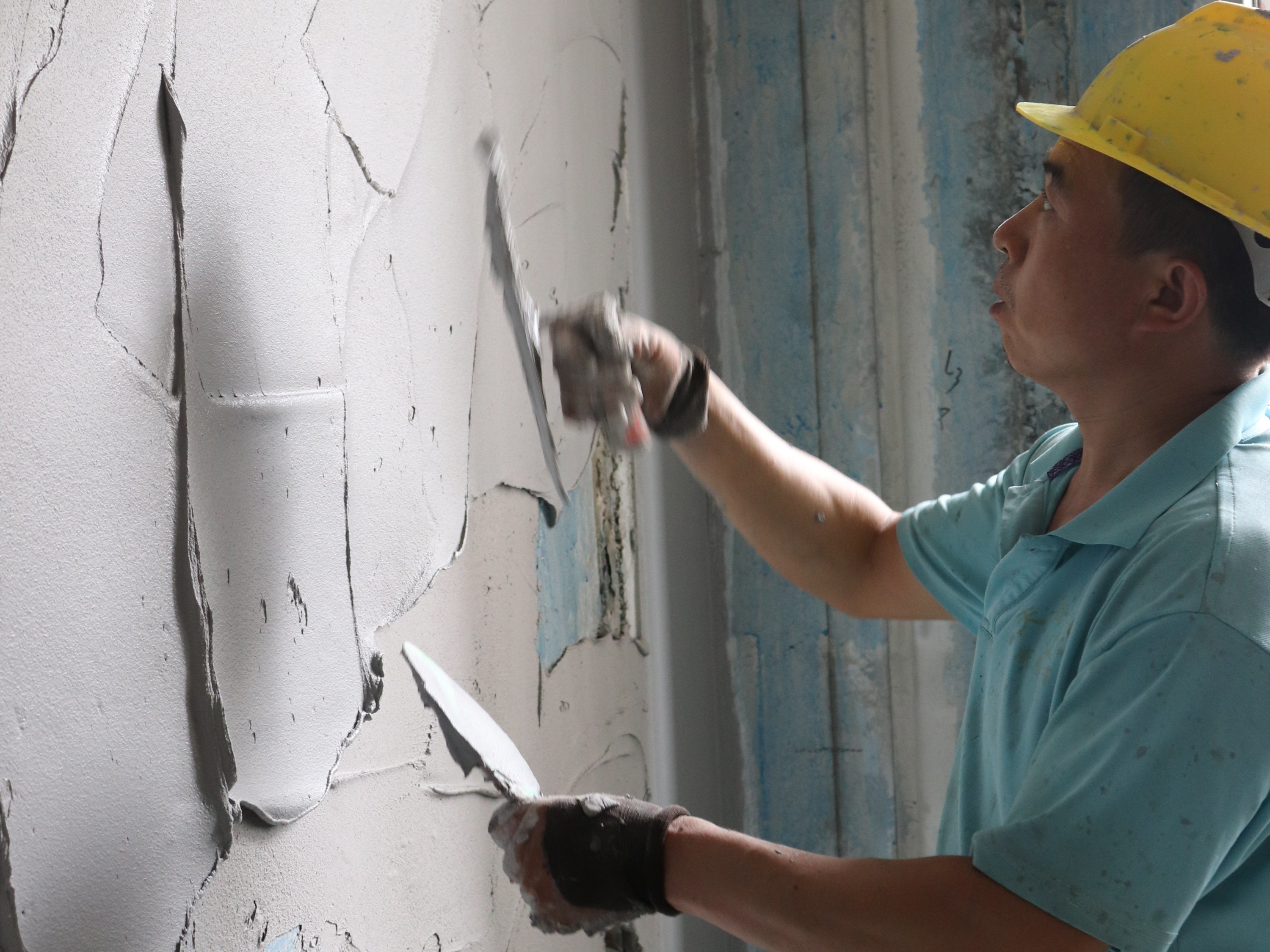 抹灰空鼓、裂縫補救措施