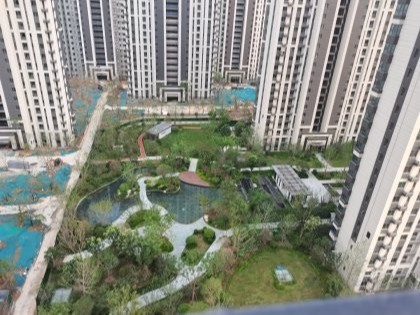 康橋康城選用新潔源輕質抹灰石膏