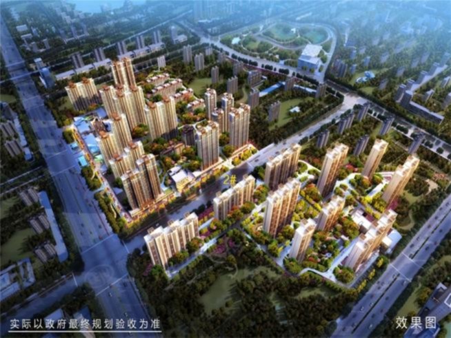 萬科城市之光二期選用新潔源輕質抹灰石膏